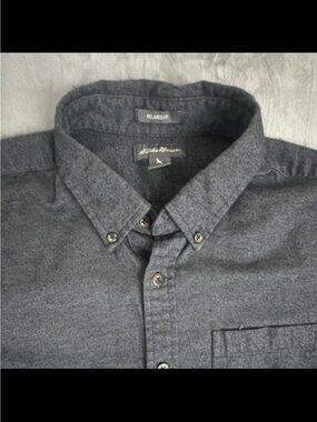 Eddie Bauer / Hobbs Creek Men’s Plaid Long Sleeve Collared Button Down Shirts